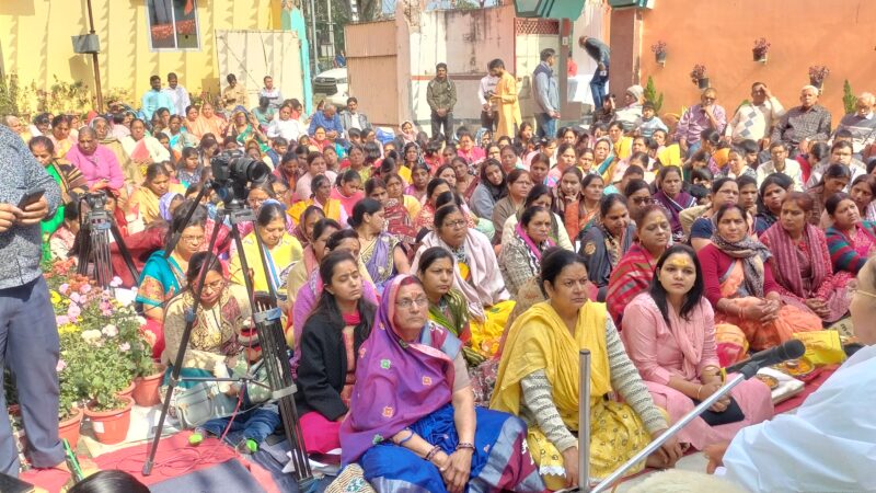 श्री कबीर ज्ञान मंदिर में मर्यादा पुरुषोत्तम श्री रामलाल की अयोध्या में प्राण प्रतिष्ठा के प्रथम वर्षगांठ पर भव्य आयोजन