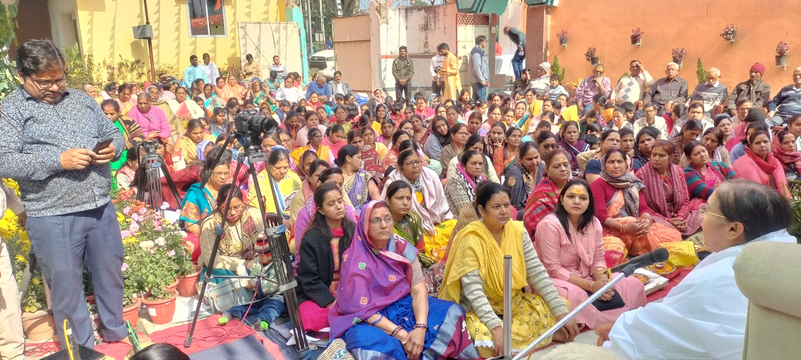 श्री कबीर ज्ञान मंदिर में मर्यादा पुरुषोत्तम श्री रामलाल की अयोध्या में प्राण प्रतिष्ठा के प्रथम वर्षगांठ पर भव्य आयोजन